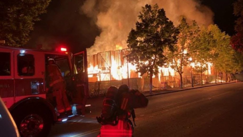 Fire destroys townhomes under construction in Morgan Hill – NBC Bay Area